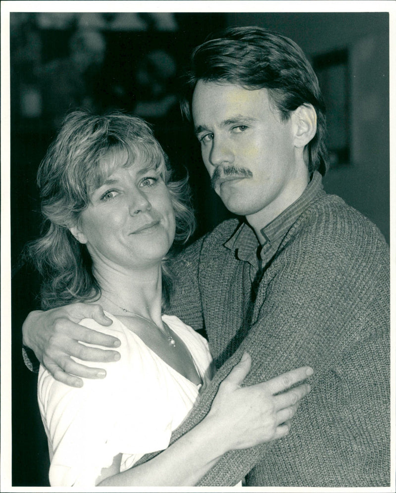 Jenny Lee and Tony Boncza in "A Taste of Honey" at Theater Regina - Vintage Photograph