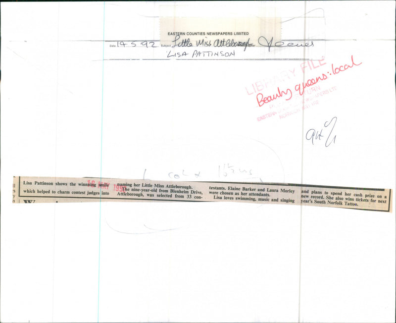 PRIZE MUSIC BLENHEIM - Vintage Photograph