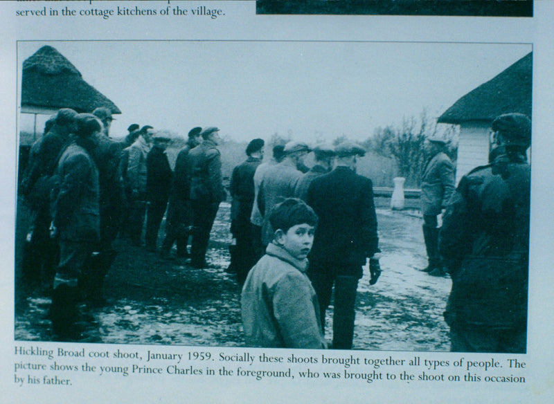 1959 TOGETHER EARLY PRINCE CHARLES - Vintage Photograph