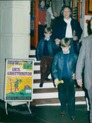 Prince William and Prince Harry at Hunstanton Pantomime - Vintage Photograph