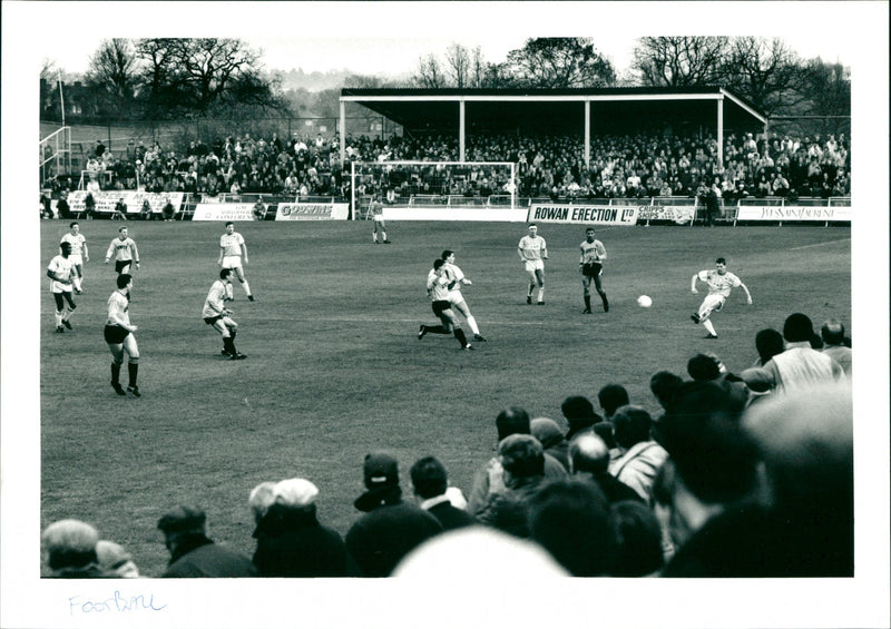 Football Fans - Vintage Photograph