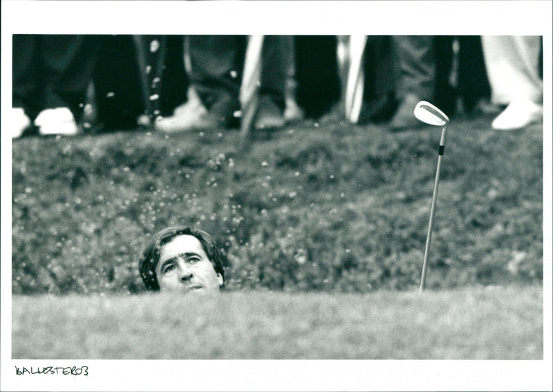 Severiano Ballesteros, Golf - Vintage Photograph