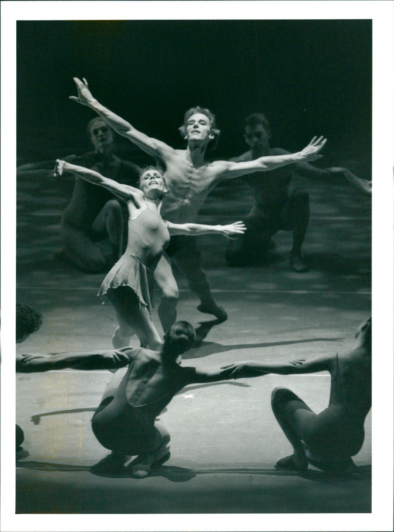 Alvin Ailey's and Duke Ellington's work The River consists of a series of episodes of birth and rebirth The Opera - Vintage Photograph