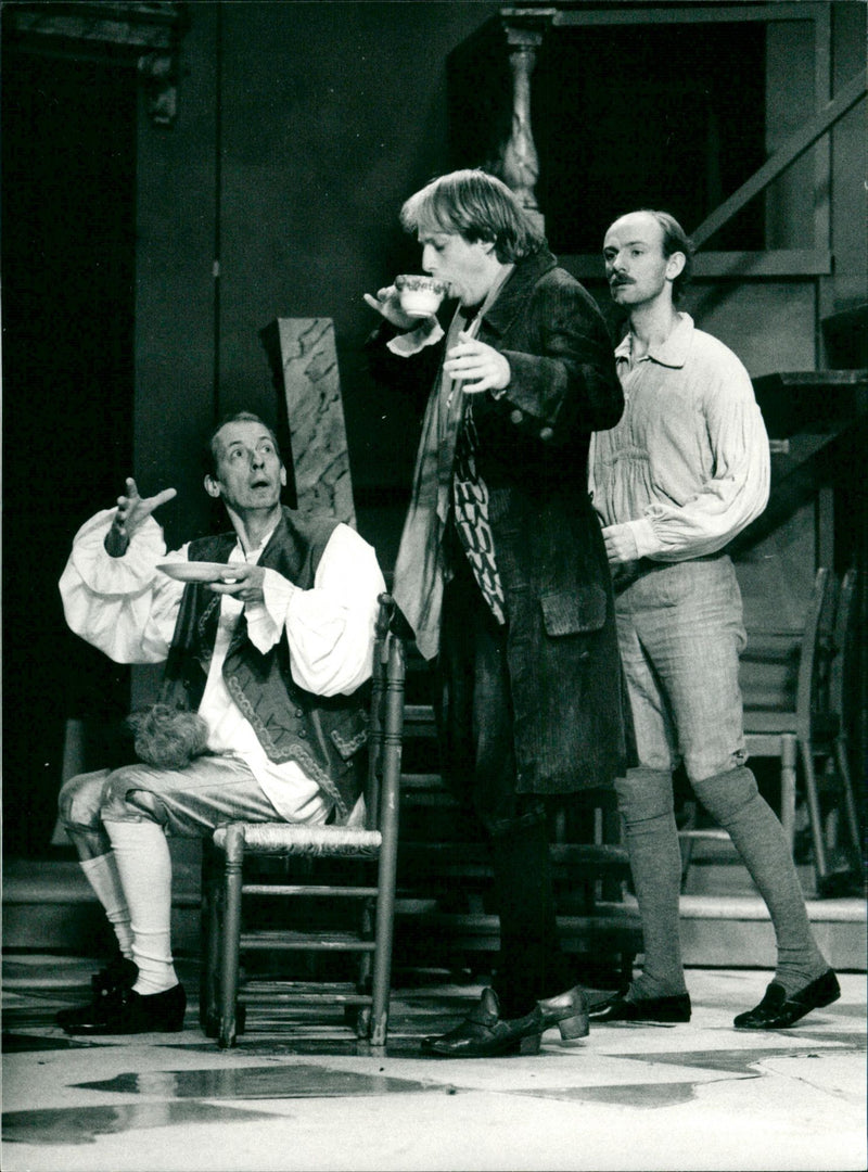 Sounmarmojet as Carlo Goldoni - Vintage Photograph