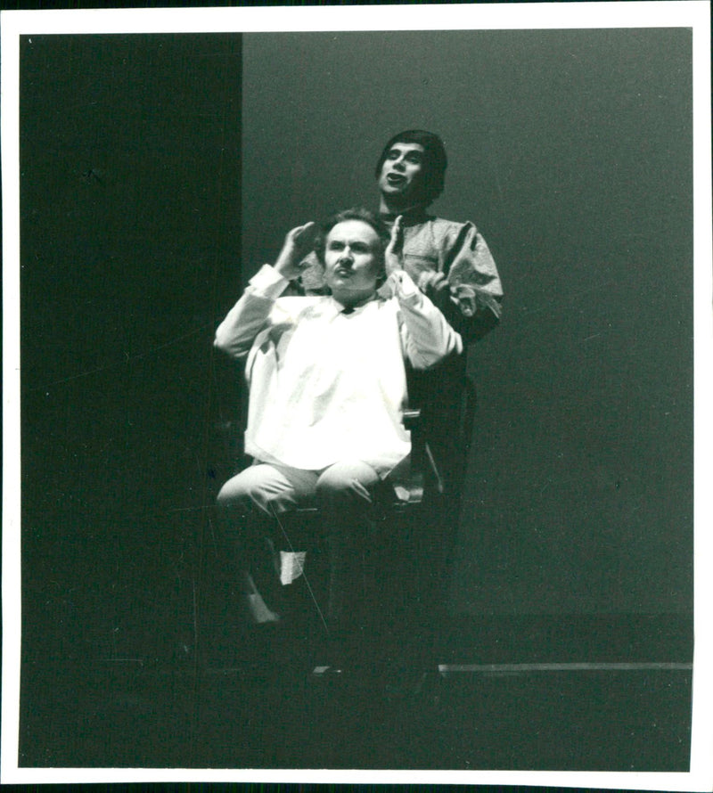 Theater Music- Stockholm's Dramatic - Vintage Photograph