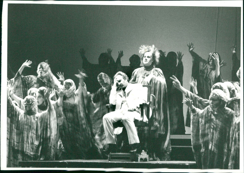 Theater Music- Stockholm's Dramatic - Vintage Photograph