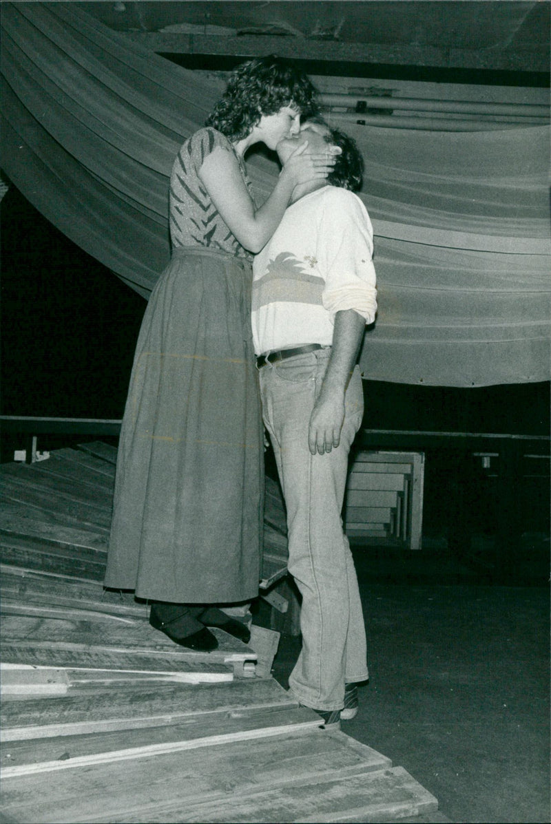 Theater Music- Ann-Sofi and Lennart Stregård - Vintage Photograph