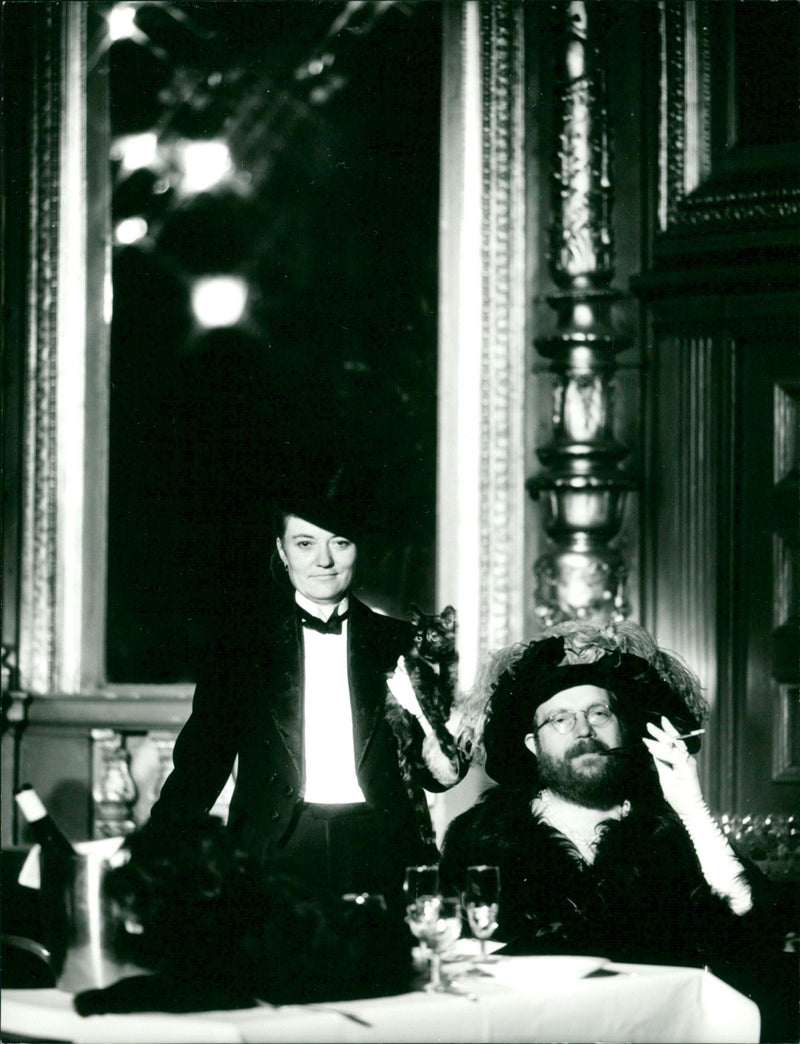 Theater Music- Stockholm's Dramatic, Wonder Robert Carleson and Gertrud Sivall - Vintage Photograph