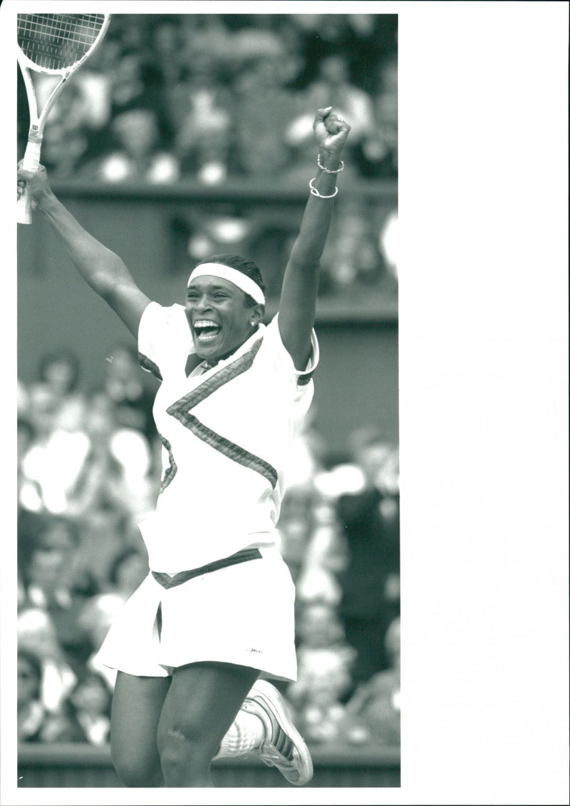 Zina Garrison - Vintage Photograph