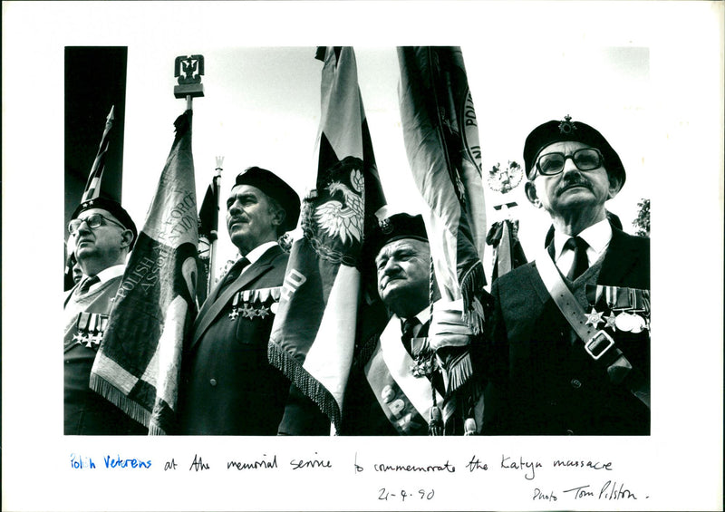 Polish Veterans - Vintage Photograph