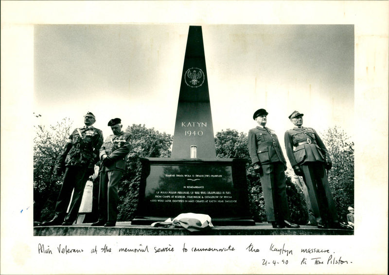 Polish Veterans - Vintage Photograph