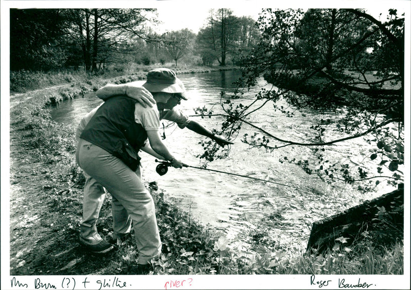 River - Vintage Photograph