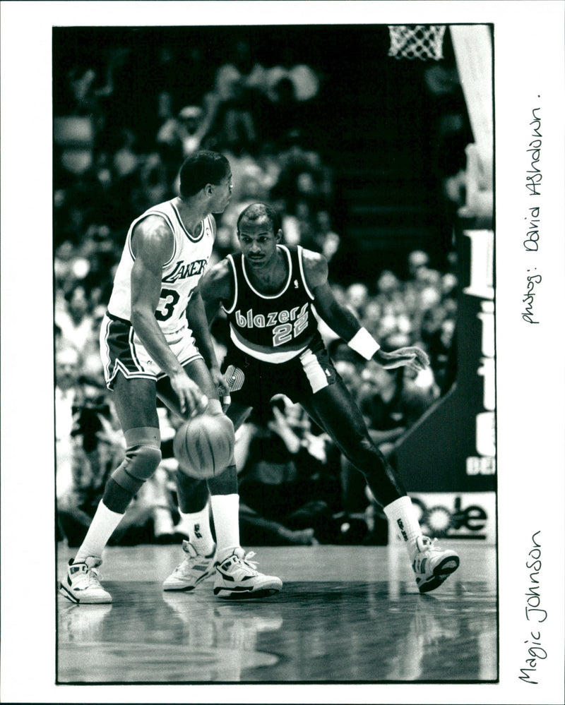 Magic Johnson (Earvin) - Vintage Photograph