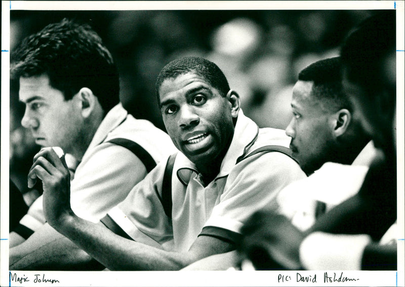 Magic Johnson (Earvin) - Vintage Photograph