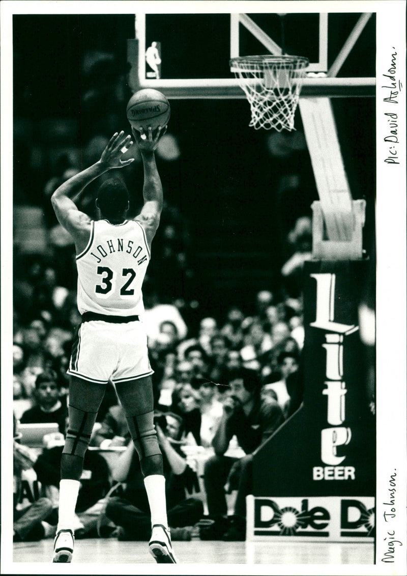 Magic Johnson (Earvin) - Vintage Photograph