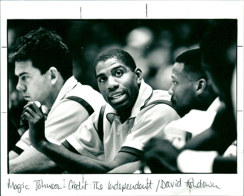 Magic Johnson (Earvin) - Vintage Photograph