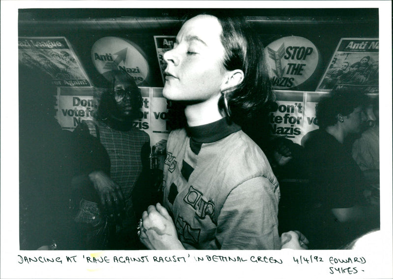 Rave Against Racism - Vintage Photograph