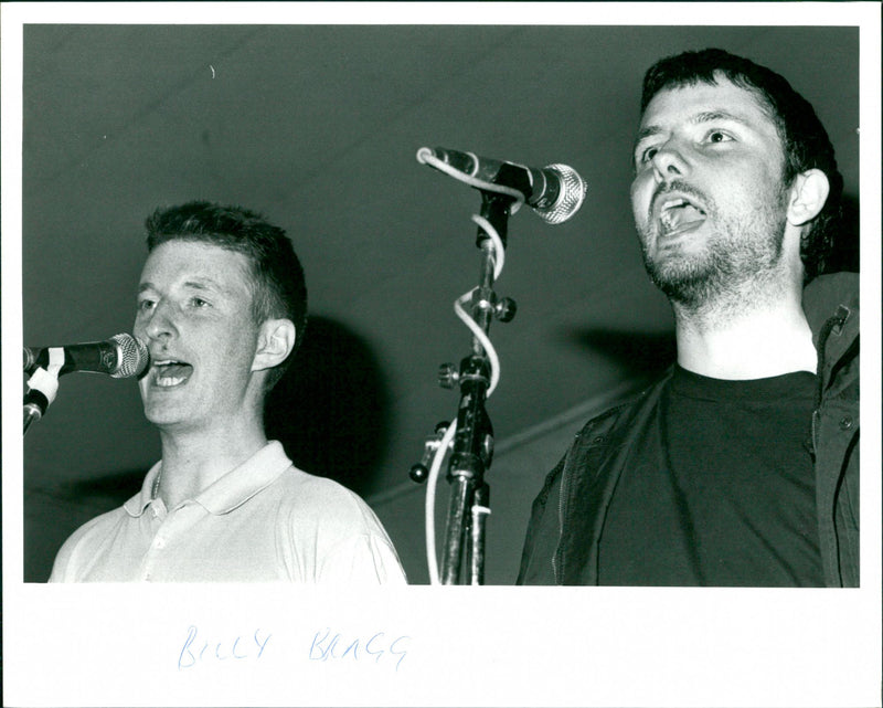 Billy Bragg - Vintage Photograph