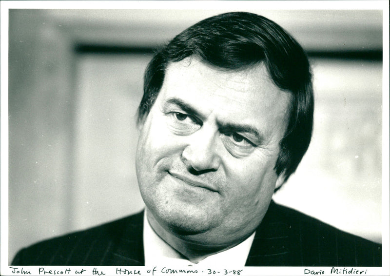 John Prescott - Vintage Photograph