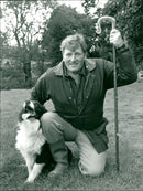 Jim Grepper with Cap 2 in BBC's One Man and His Dog - Vintage Photograph