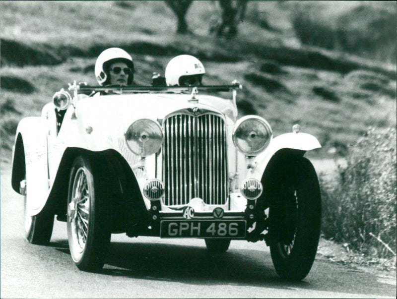 Classic A.C. in "The Great Chase" - Vintage Photograph