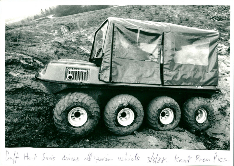 All Terrain Vehicle - Vintage Photograph