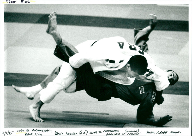 Judo - Vintage Photograph