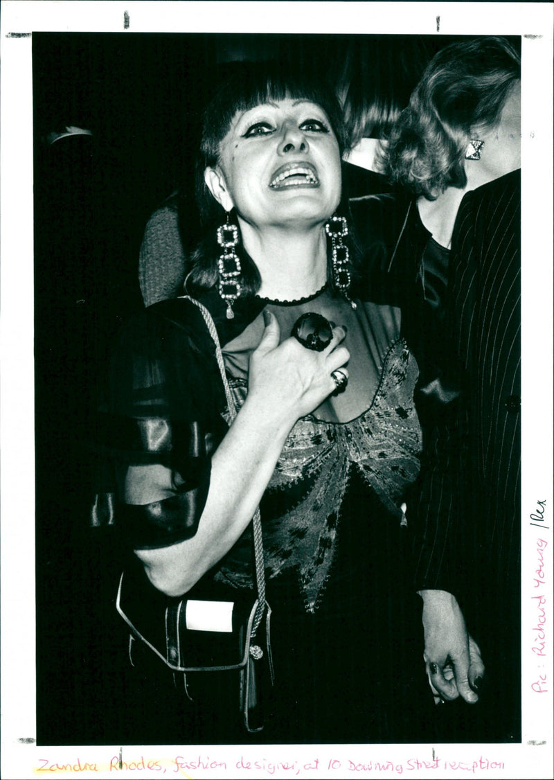 Zandra Rhodes - Vintage Photograph