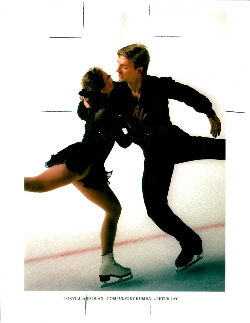 Jayne Torvill and Christopher Dean - Vintage Photograph