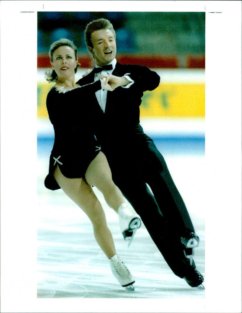 Jayne Torvill and Christopher Dean - Vintage Photograph