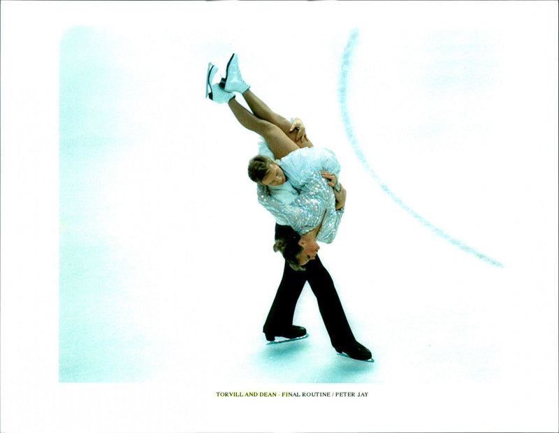 Jayne Torvill and Christopher Dean - Vintage Photograph