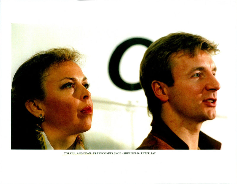 Jayne Torvill and Christopher Dean - Vintage Photograph