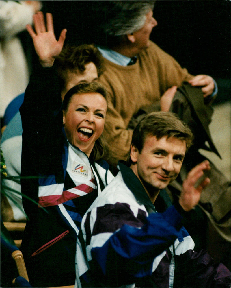 Jayne Torvill and Christopher Dean - Vintage Photograph