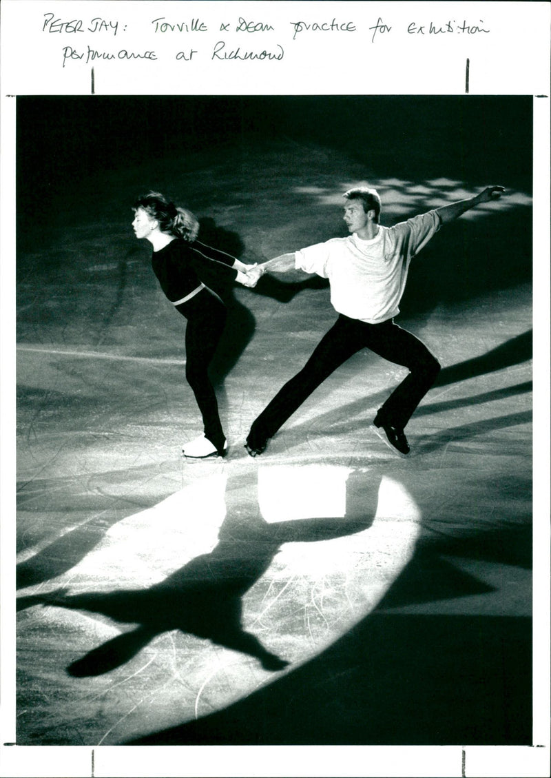 Jayne Torvill and Christopher Dean - Vintage Photograph