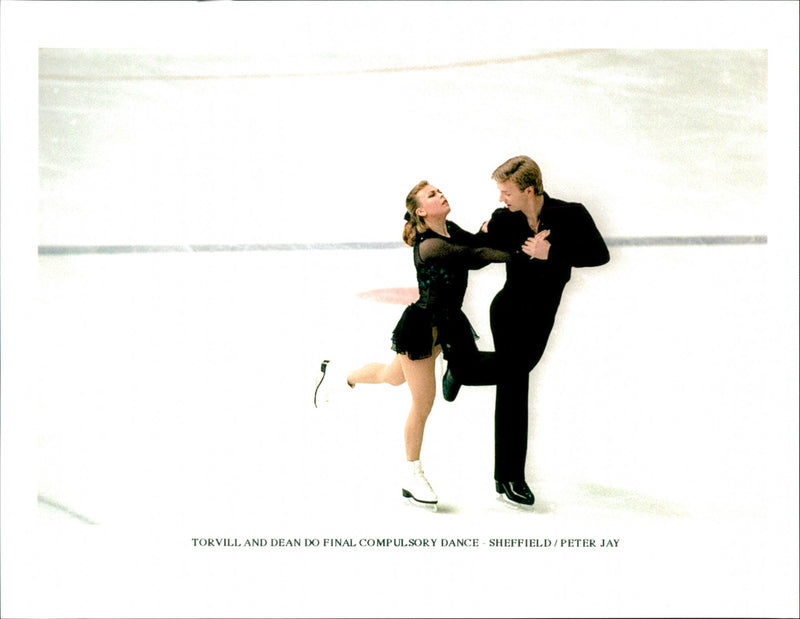 Jayne Torvill and Christopher Dean - Vintage Photograph