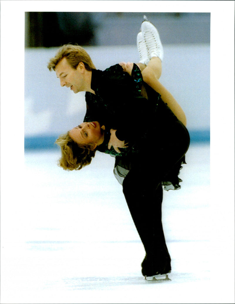 Jayne Torvill and Christopher Dean - Vintage Photograph