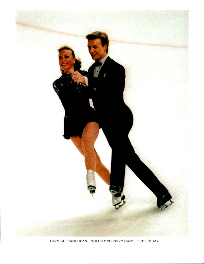 Jayne Torvill and Christopher Dean - Vintage Photograph