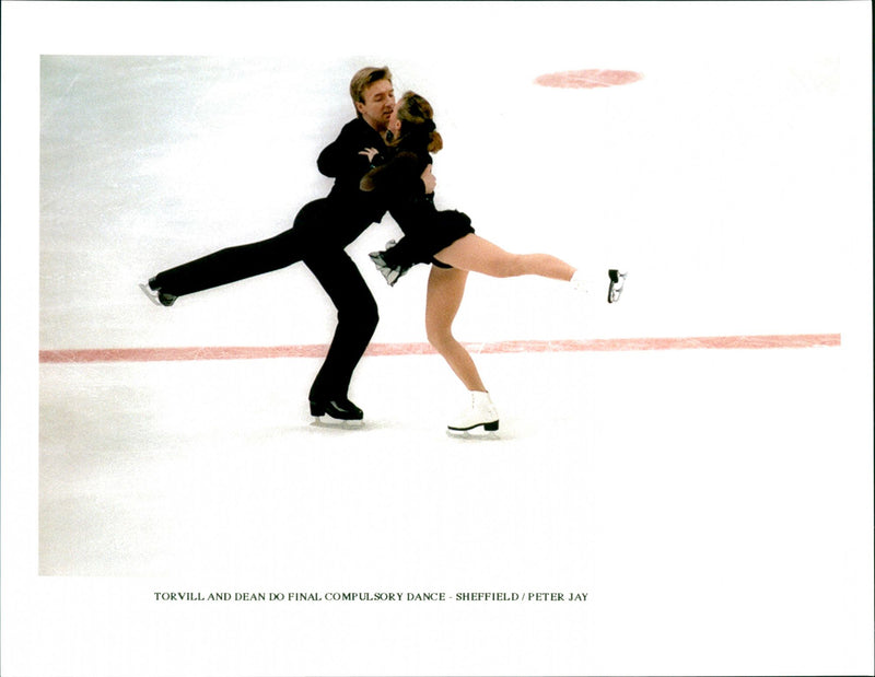 Jayne Torvill and Christopher Dean - Vintage Photograph