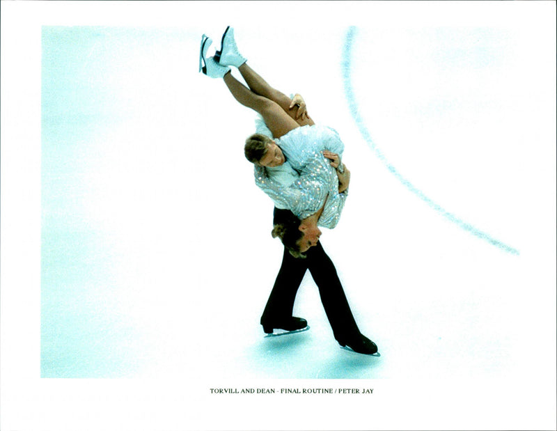 Jayne Torvill and Christopher Dean - Vintage Photograph