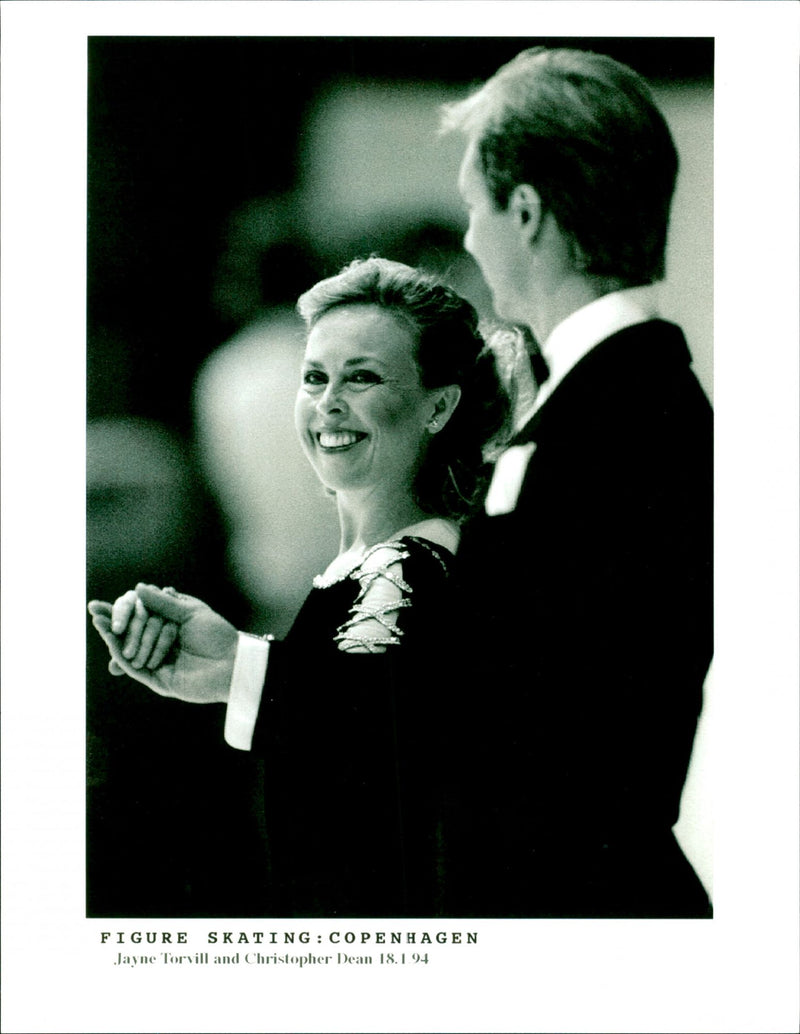 Jayne Torvill & Christopher Dean - Vintage Photograph