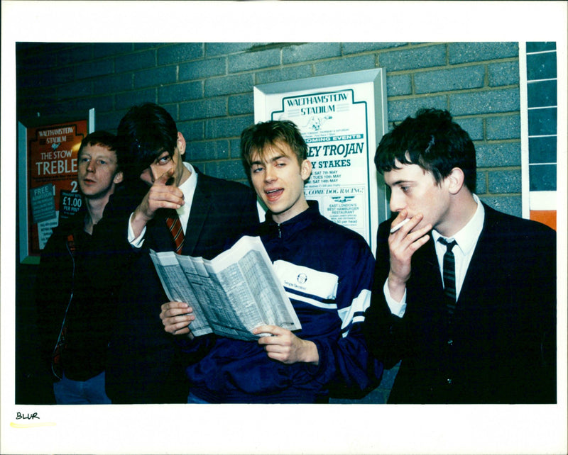 Blur - Vintage Photograph