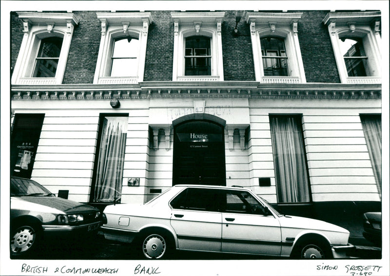 British and Commonwealth Bank - Vintage Photograph