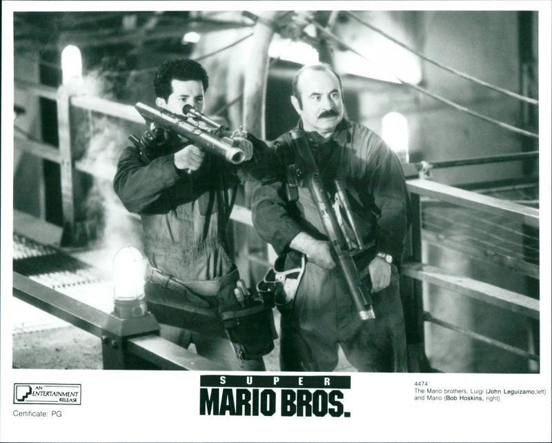 John Leguizamo and Bob Hoskins - Vintage Photograph