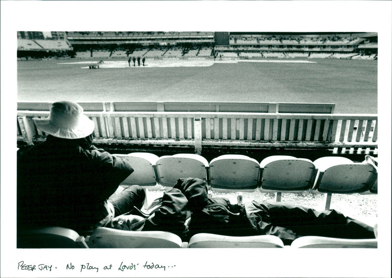Lord's Cricket Ground - Vintage Photograph
