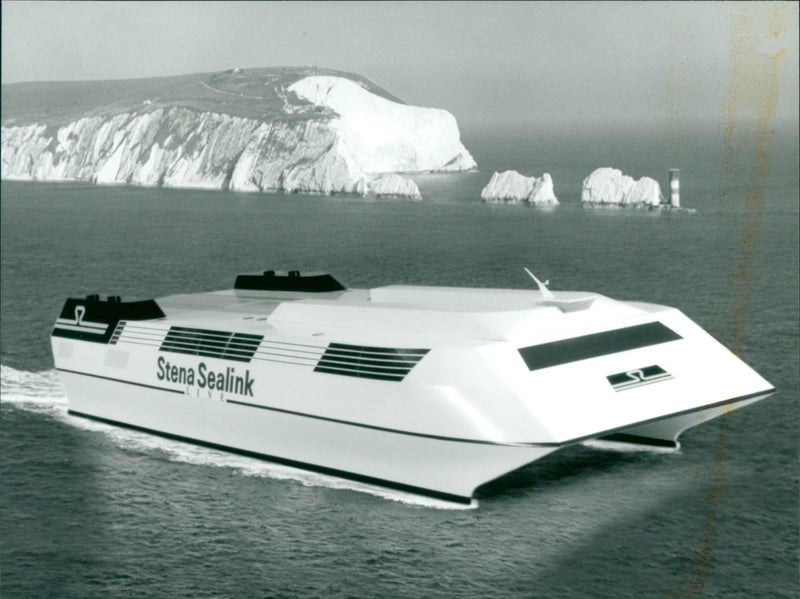 Stena HSS Ferry - Vintage Photograph