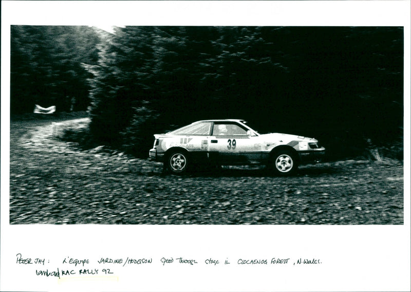 RAC Rally 92 - Vintage Photograph