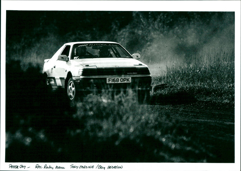 RAC Rally - Vintage Photograph