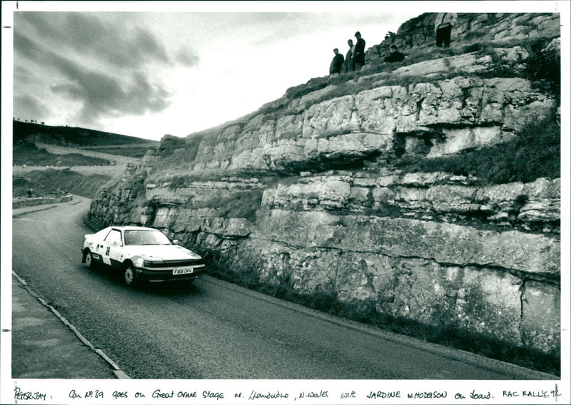 RAC Rally 92 - Vintage Photograph