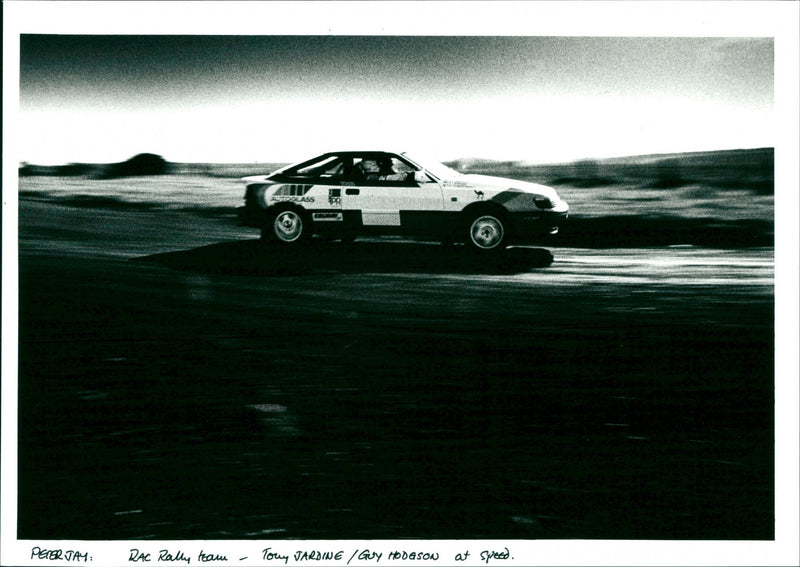 RAC Rally - Vintage Photograph