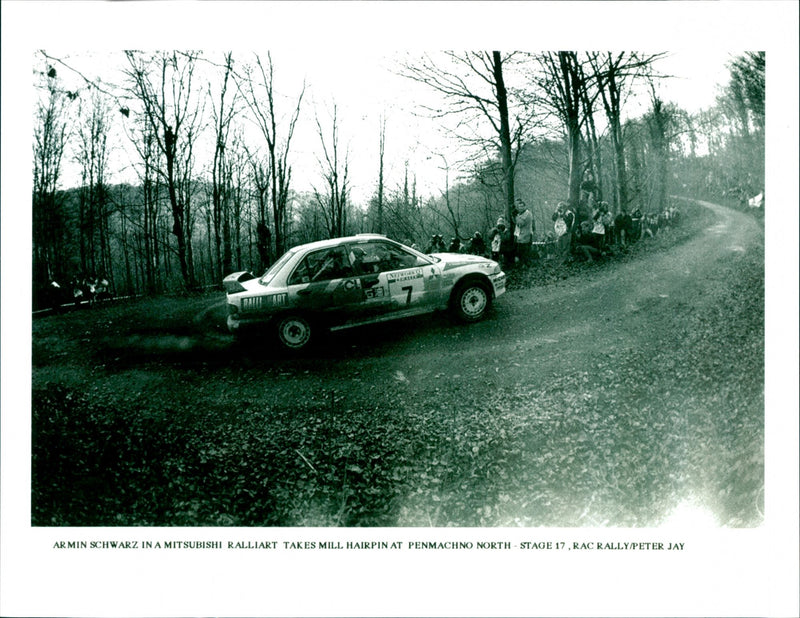 RAC Rally '93 - Vintage Photograph